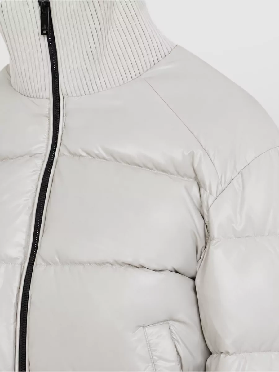 Moose Knuckles Quilted Bomber Jacket
