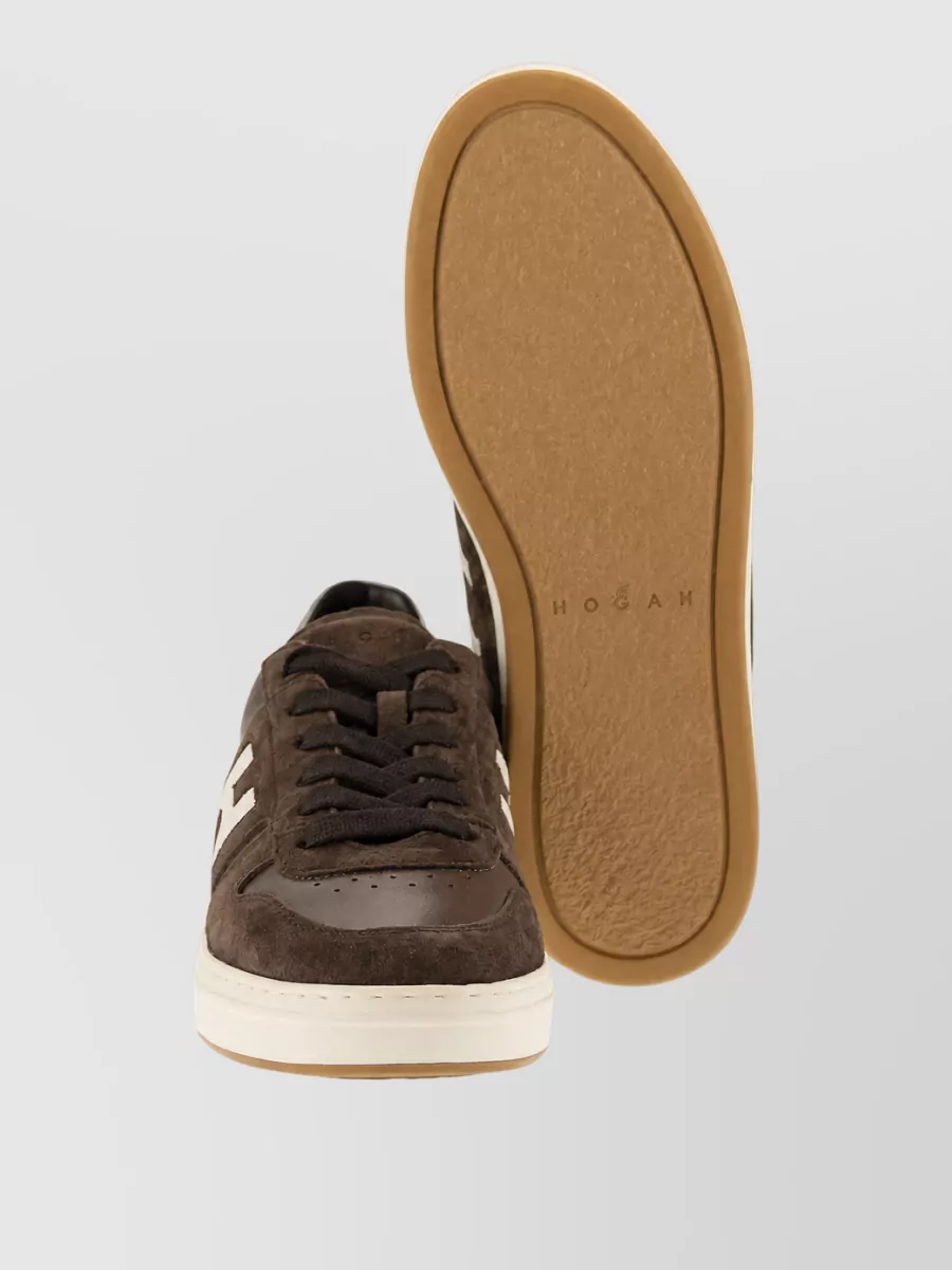 Hogan Leather Lace-Up Trainers