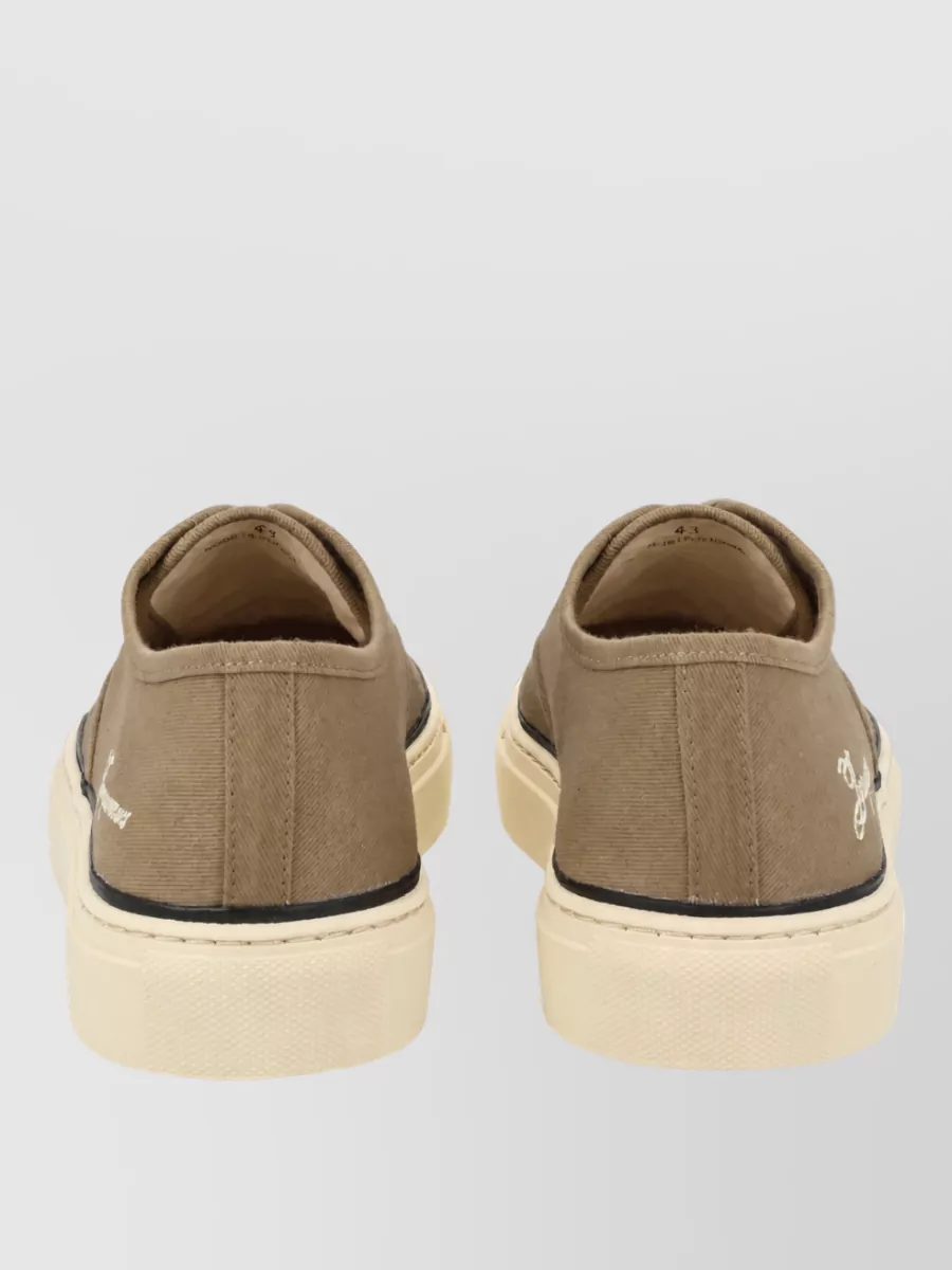 Jacquemus Cotton Lace-Up Sneakers