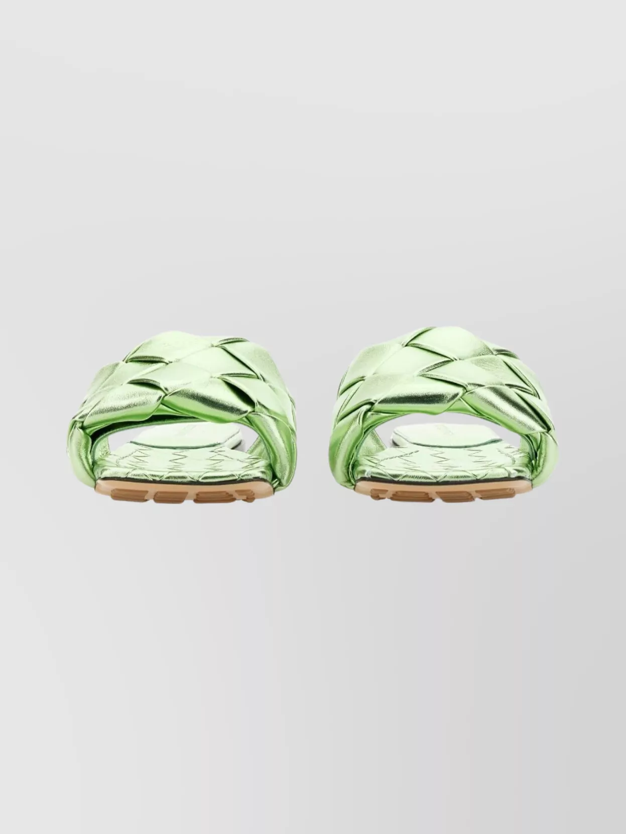 Bottega Veneta Lido Quilted Flat Sandals