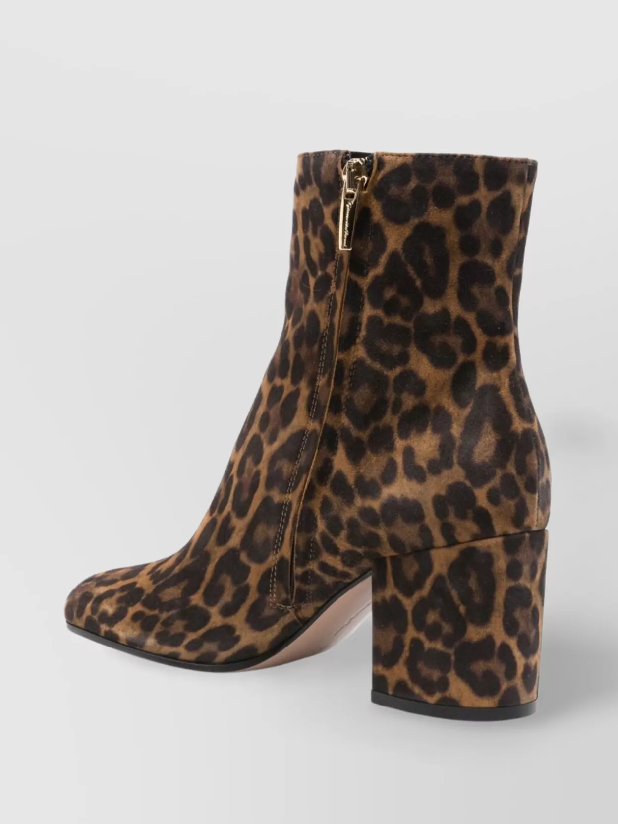 Gianvito Rossi Joelle Suede Leather Ankle Boots