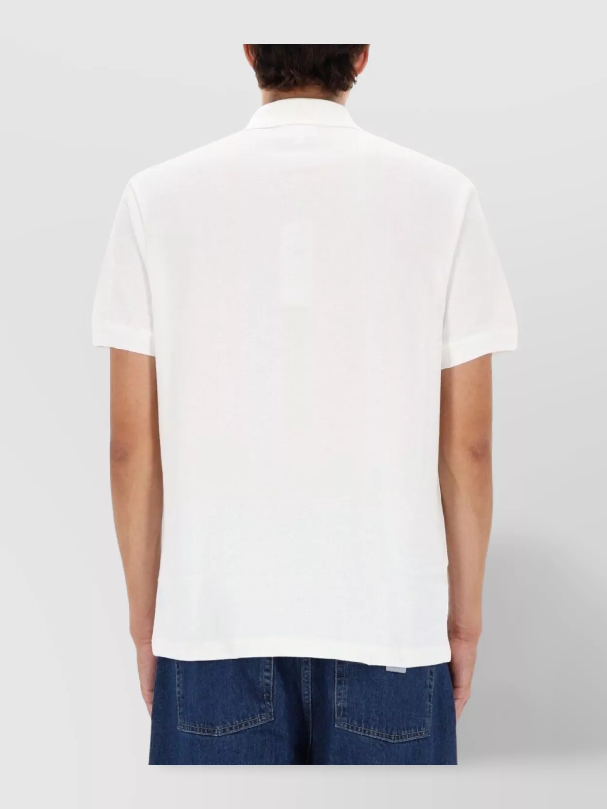 Lacoste Polo Shirt With Short Sleeves And Collar