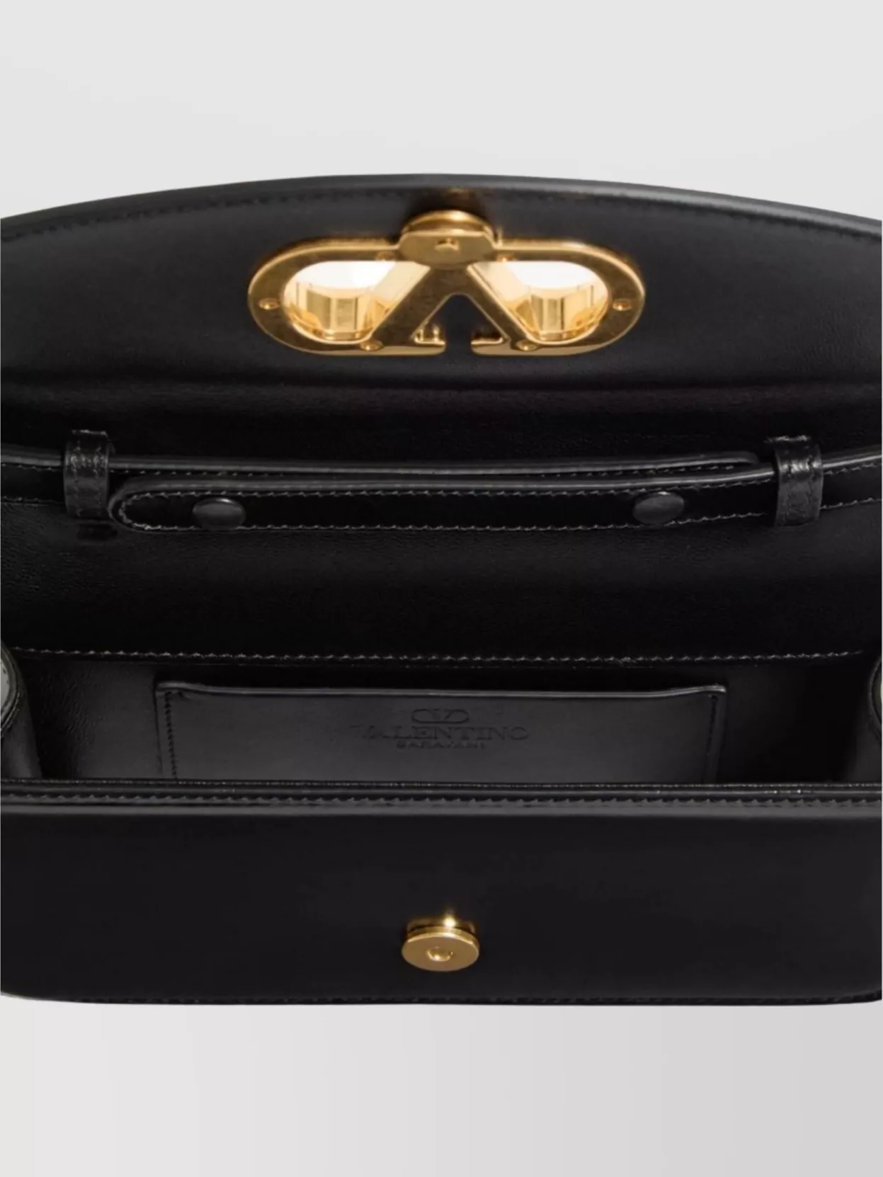 Valentino Garavani Vanity Clutch Bag With Detachable Chain