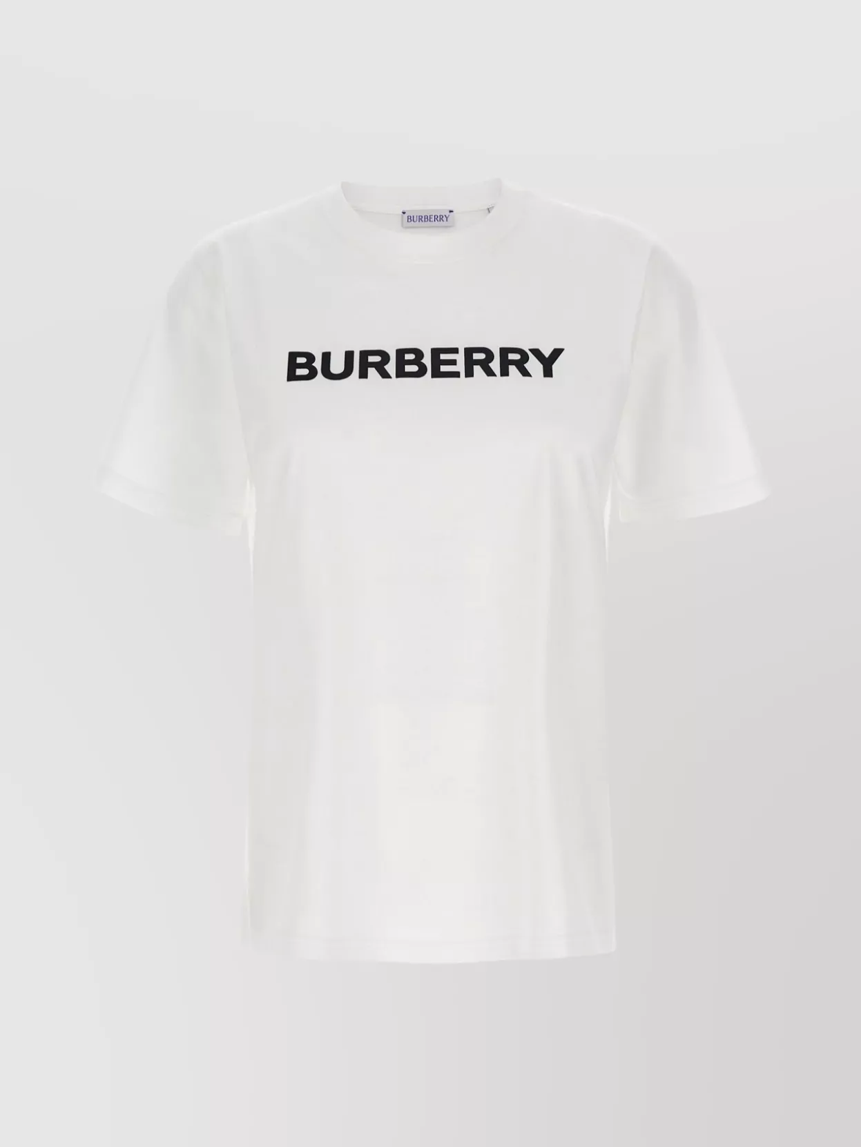 Burberry 'margot' Crew Neck T-shirt In White