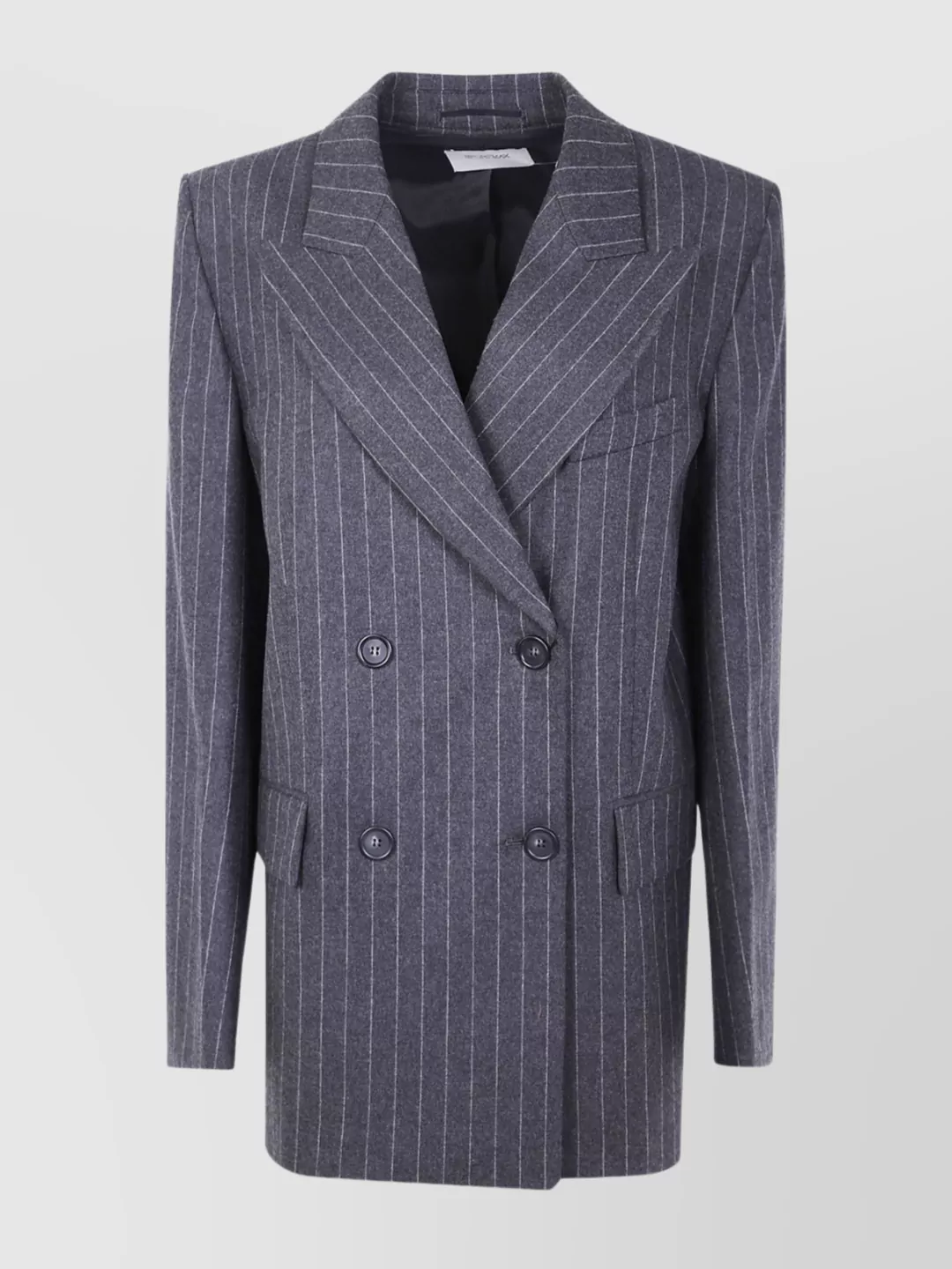 Sportmax Structured Jacket With Notched Lapels And Pockets