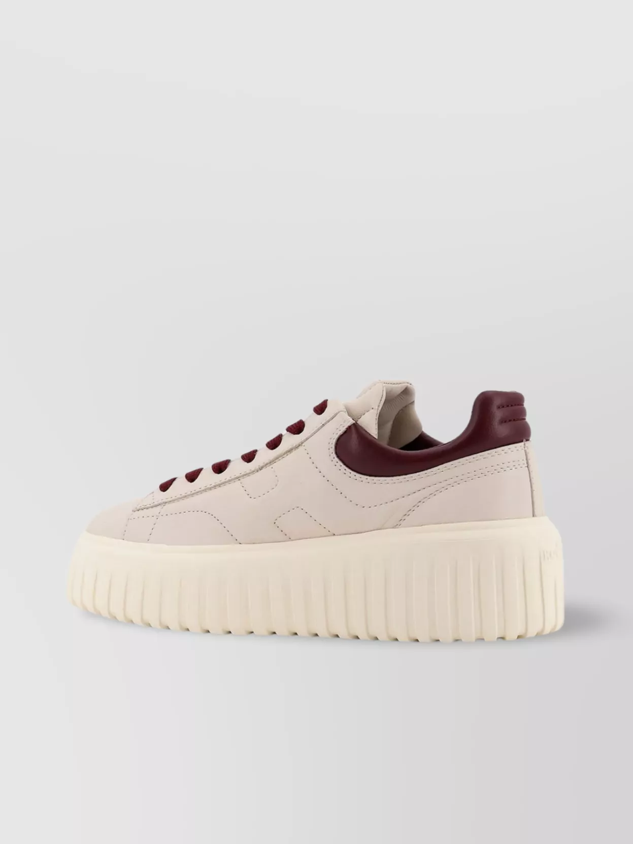 Hogan Low-top Sneakers With Rubber Sole And Platform