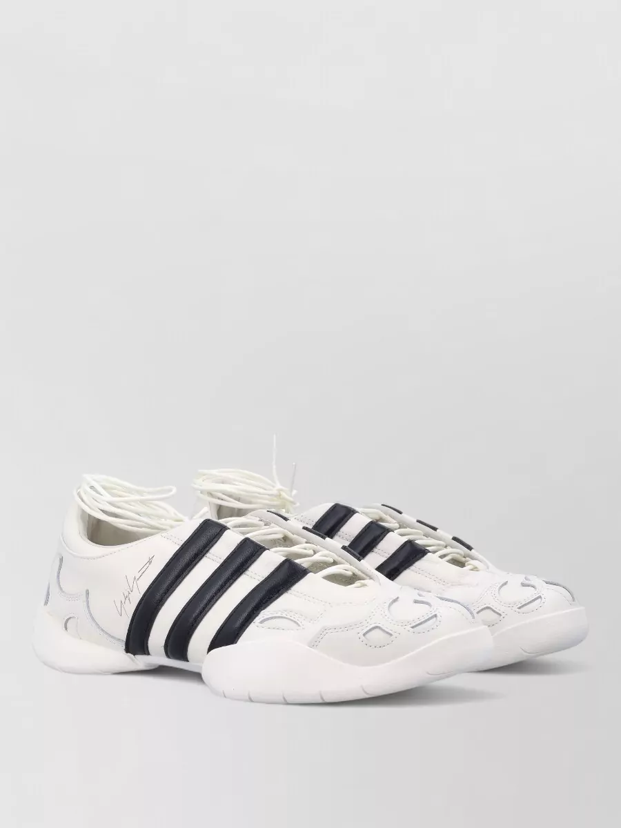 Y-3 leather mary jane shoes
