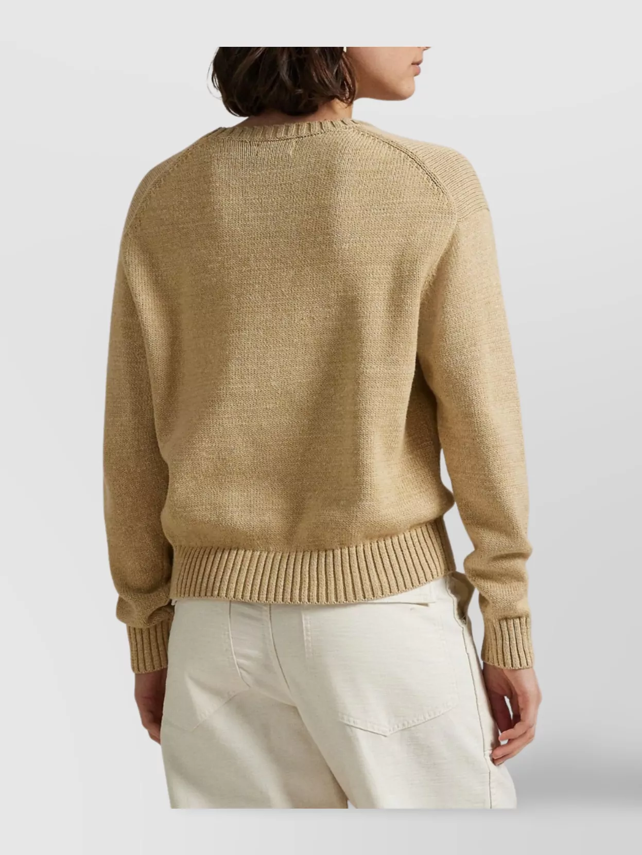 Polo Ralph Lauren Crew Neck Embroidered Knitwear Long Sleeves