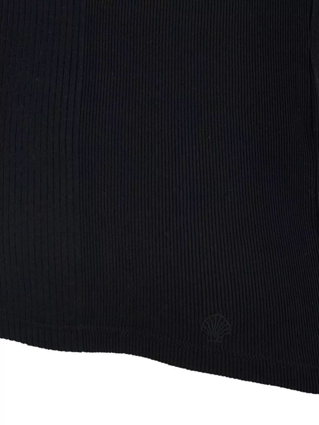 Shop Loulou Studio Ribbed Crew Neck Short Sleeve Top