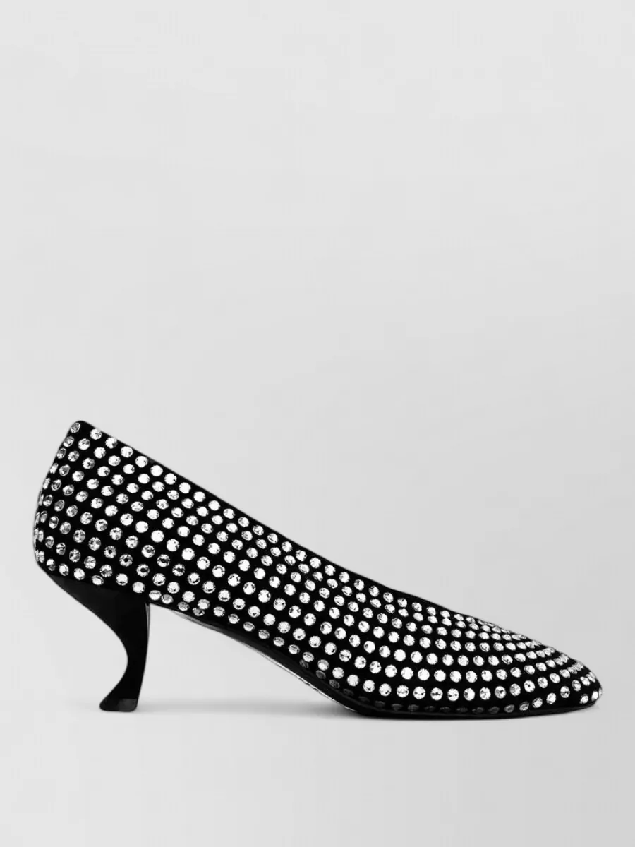 La Rose Crystal-Embellished Pumps