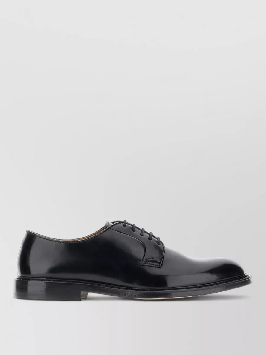 Doucal's Leather Derby Lace-Up Shoes