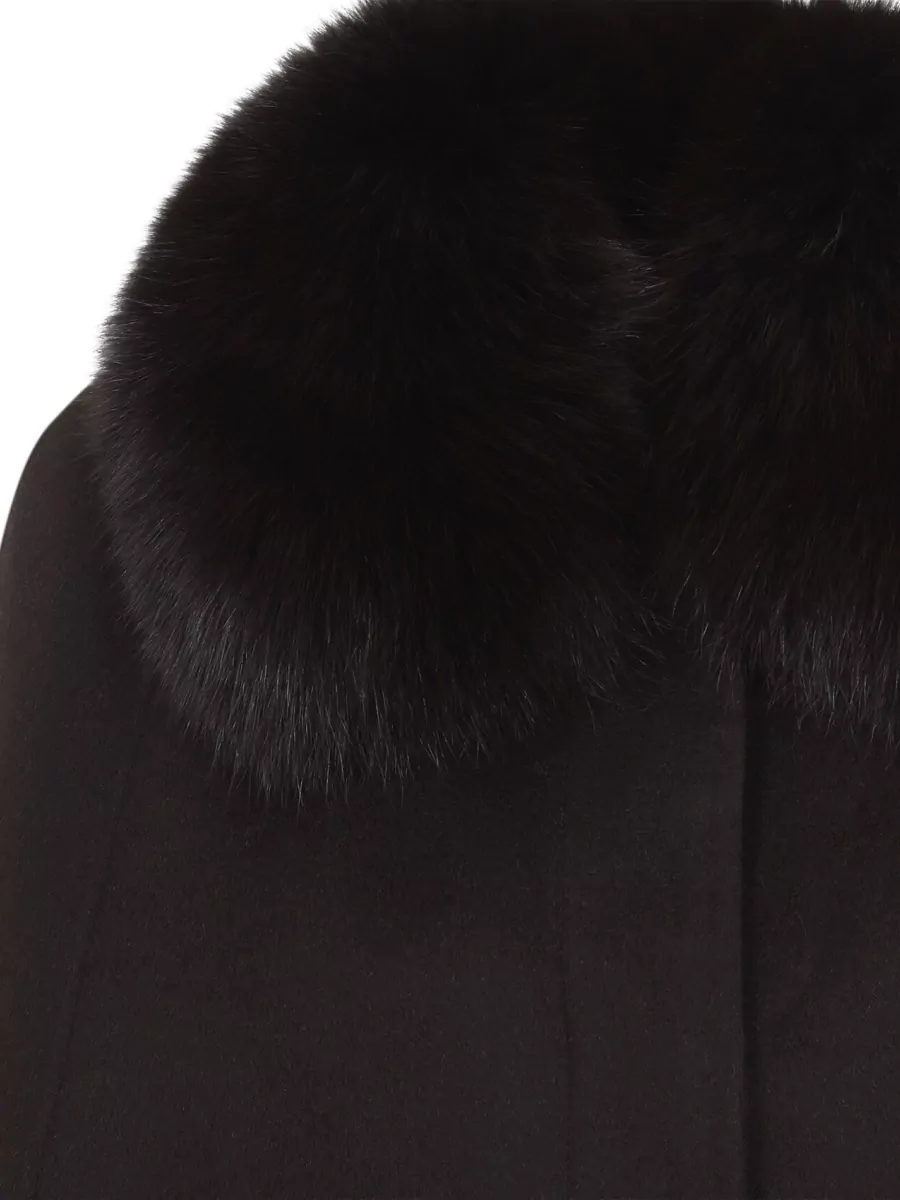 Yves Salomon Wool Cashmere Cape