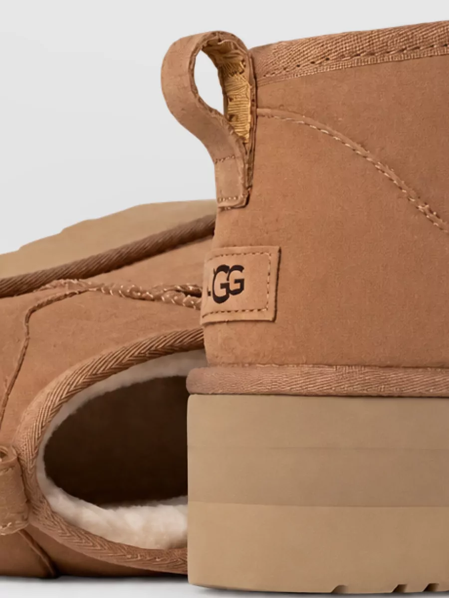 Ugg Suede Classic Ultra Mini Platform Ankle Boots