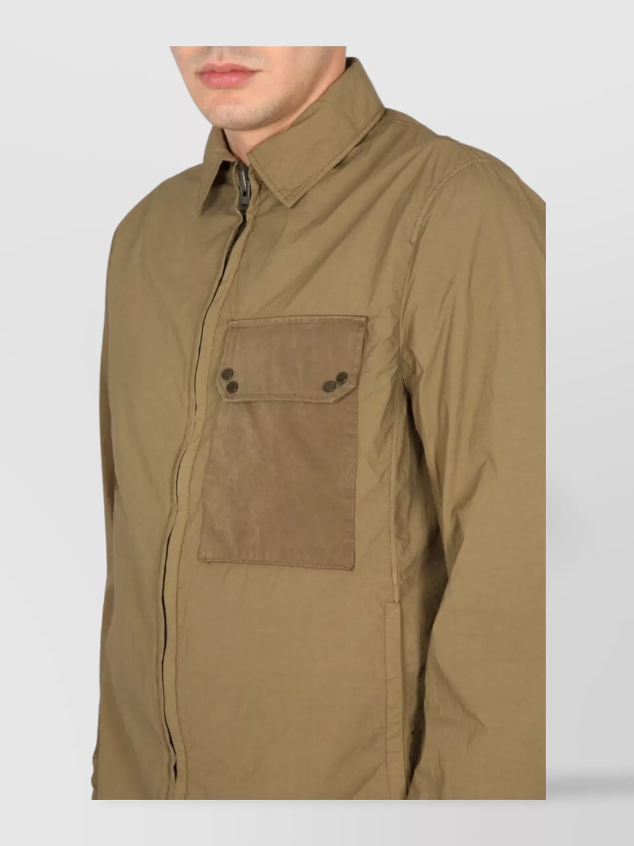 Ten C Jacket Layered Chest Pocket