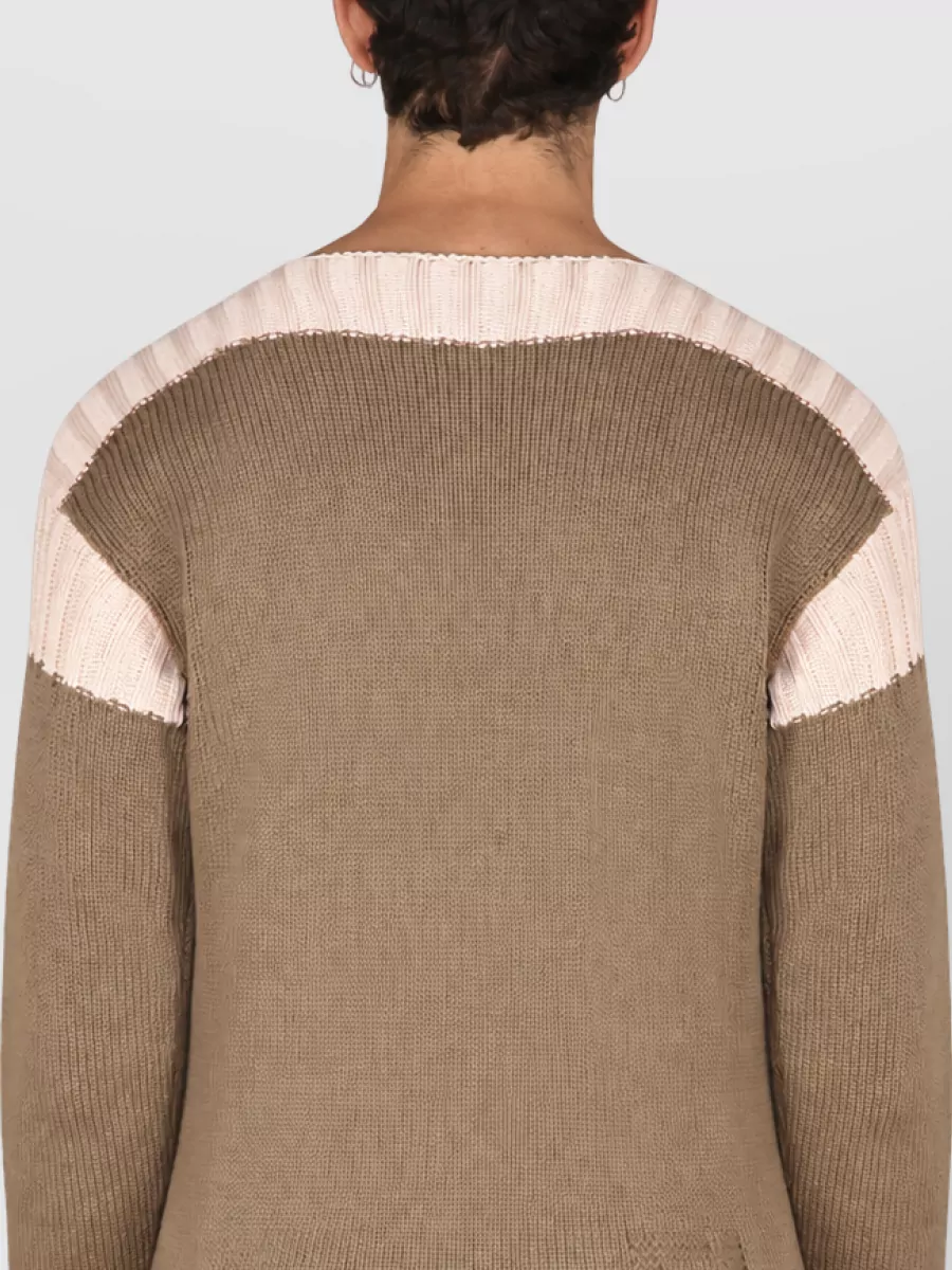 Fendi Cotton And Cashmere Sweater