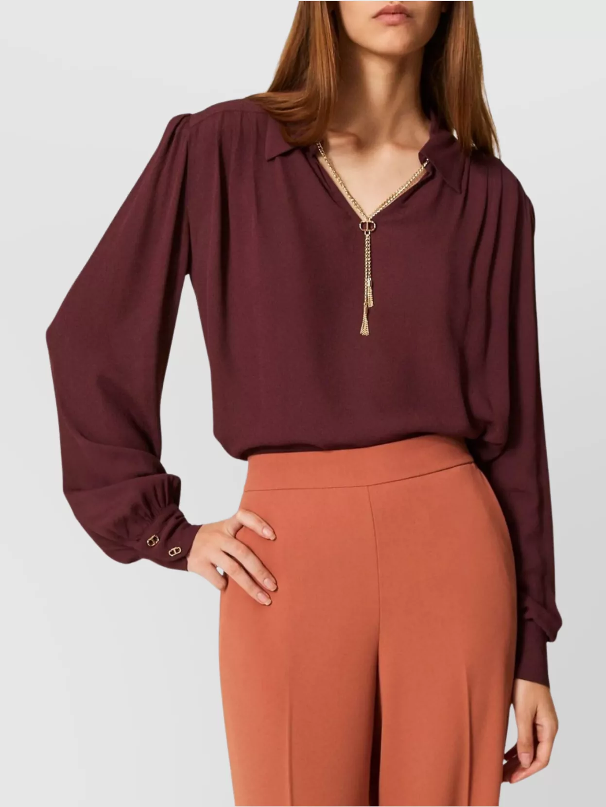 Twin-Set Long-Sleeve Shirt