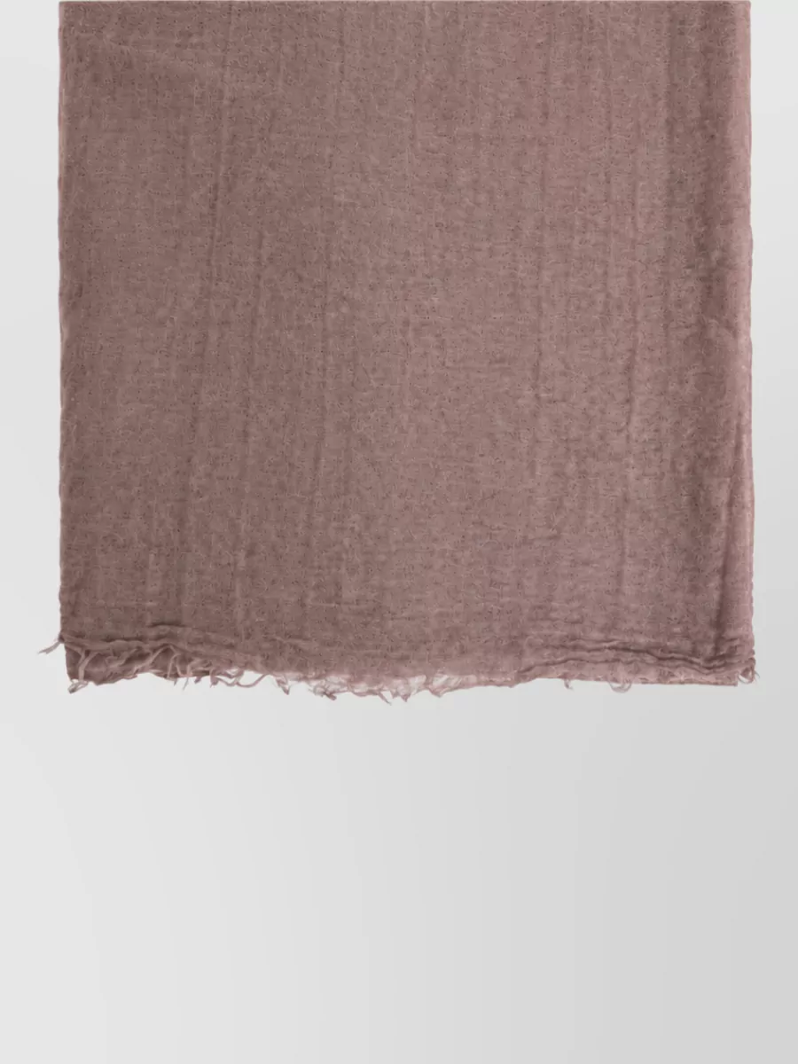 Rick Owens wool cashmere scarf