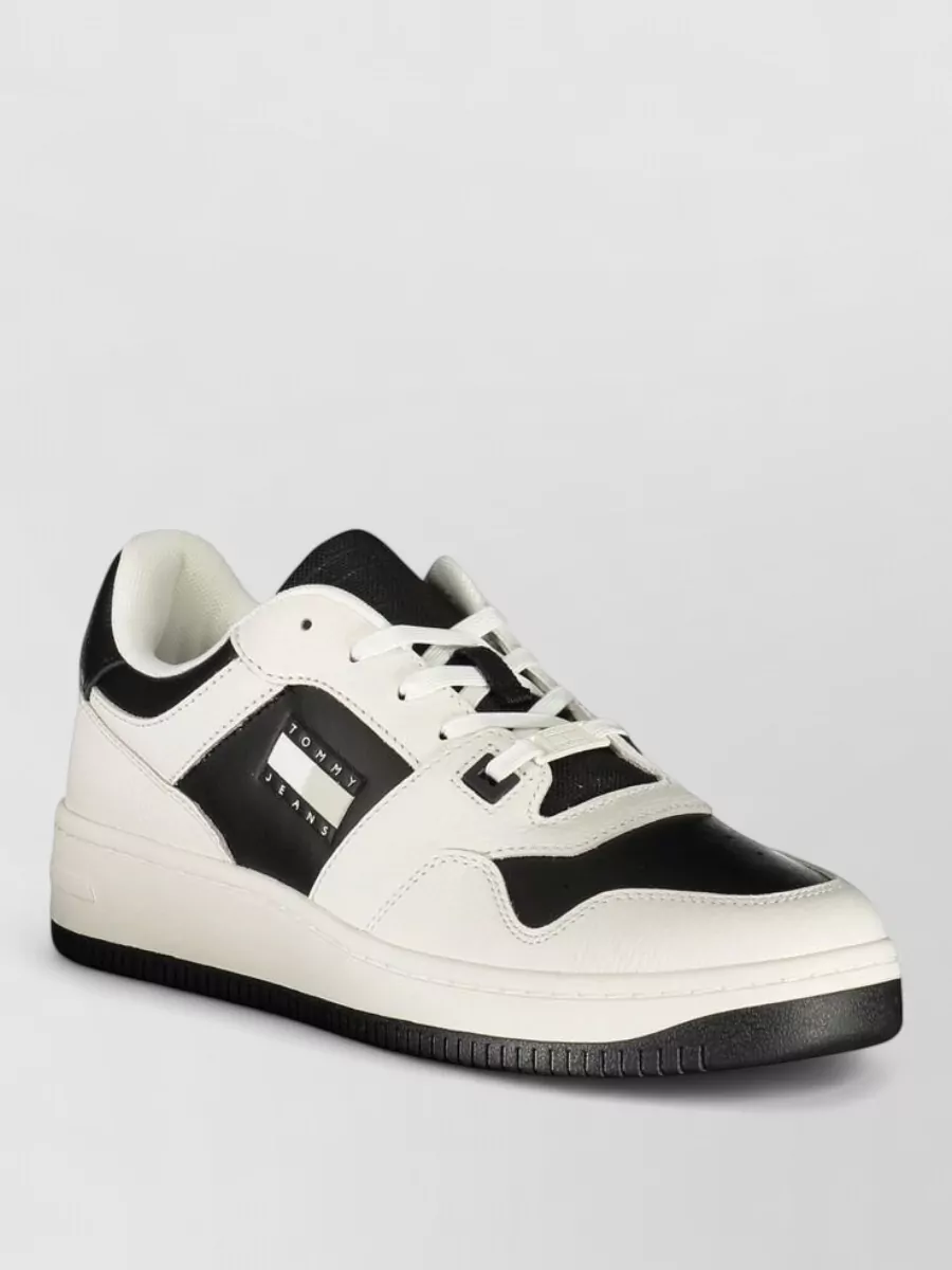 Tommy Hilfiger Leather Lace-Up Sneakers