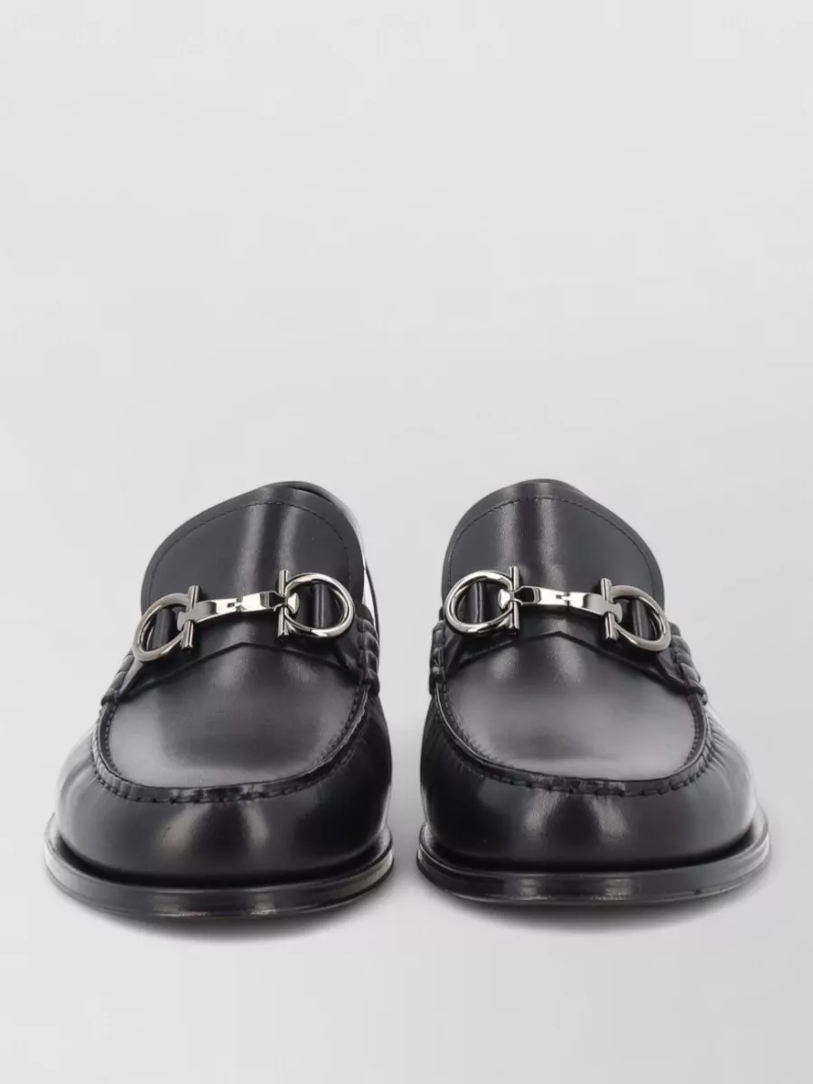 Ferragamo Leather Loafers