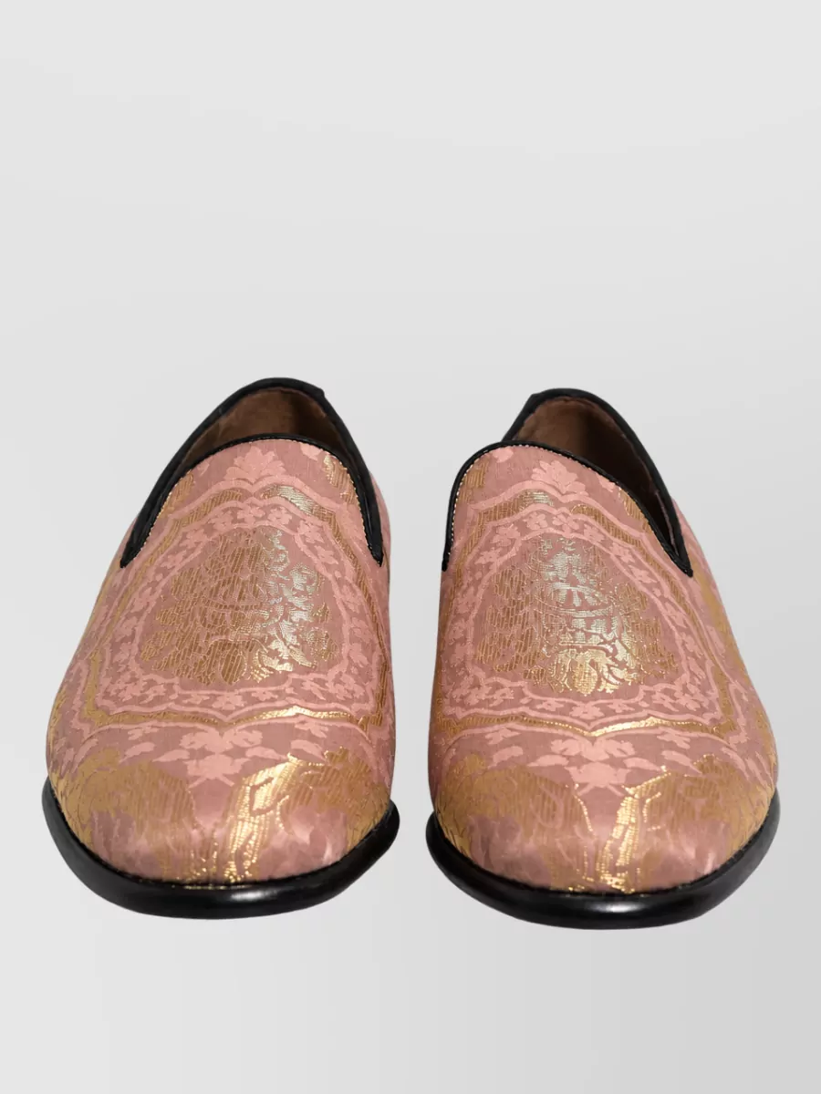 Dolce&Gabbana Leather Monk Shoes
