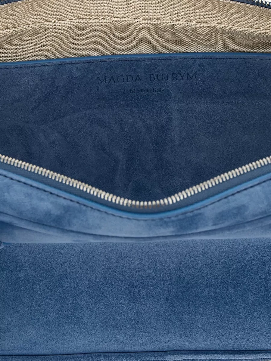 Magda Butrym Brigitte Shoulder Bag Suede Long Handles