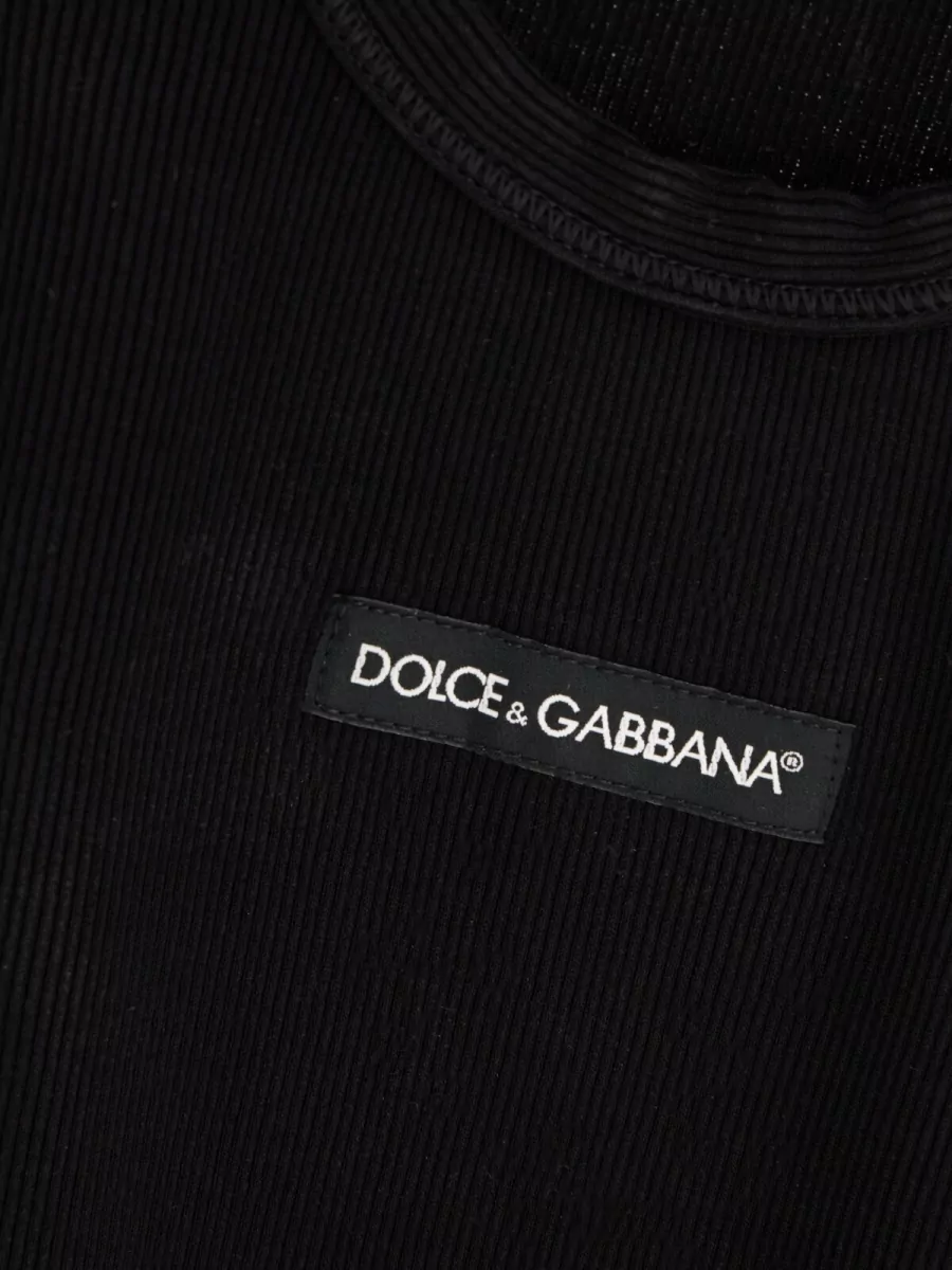 Dolce&Gabbana Cotton Printed Tank Top