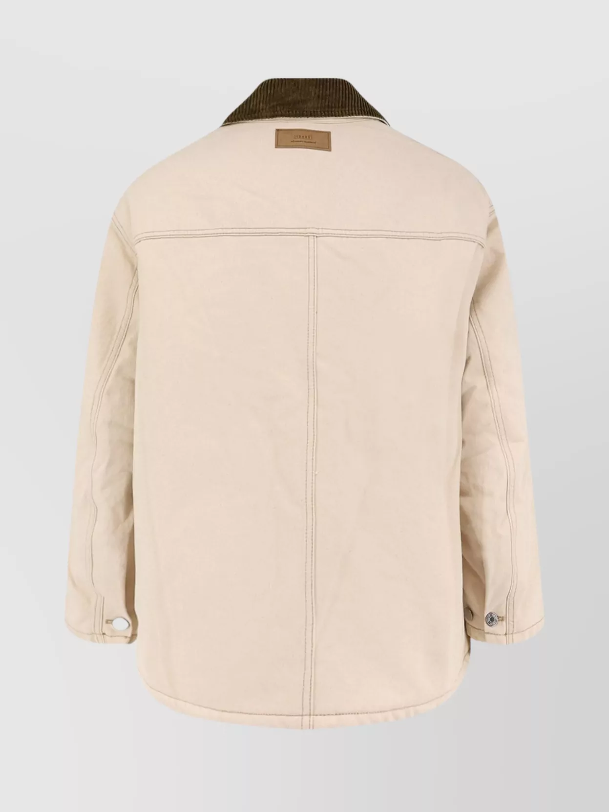 Ami Paris Denim Jacket With Adjustable Cuffs And Pockets