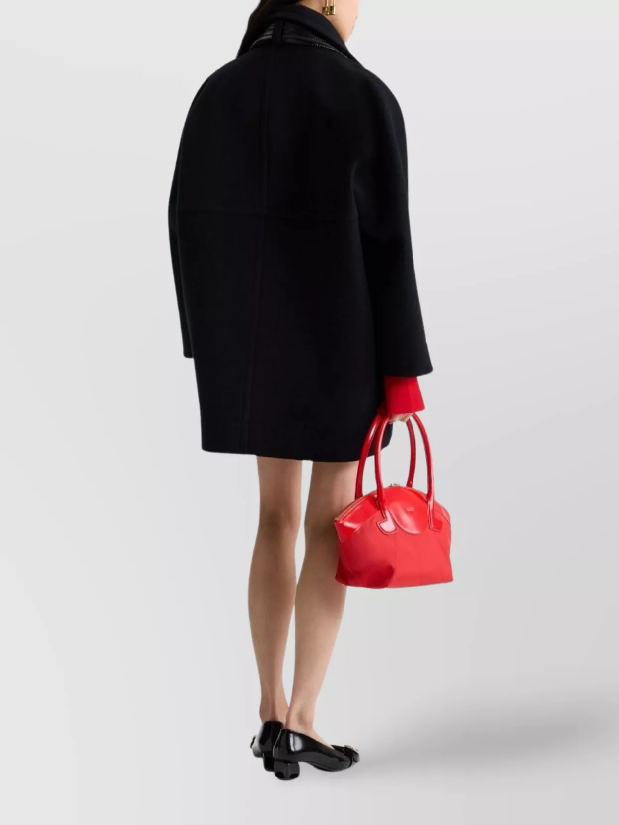 Patou Longline Parka Gold-Tone Hardware
