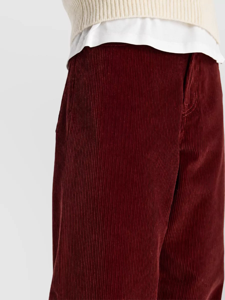 Róhe Corduroy Low-Rise Wide-Leg Trousers