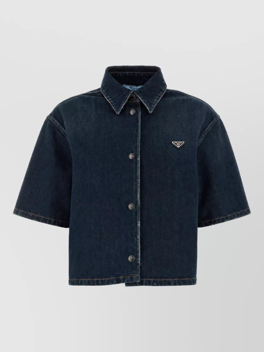 Prada denim shirt