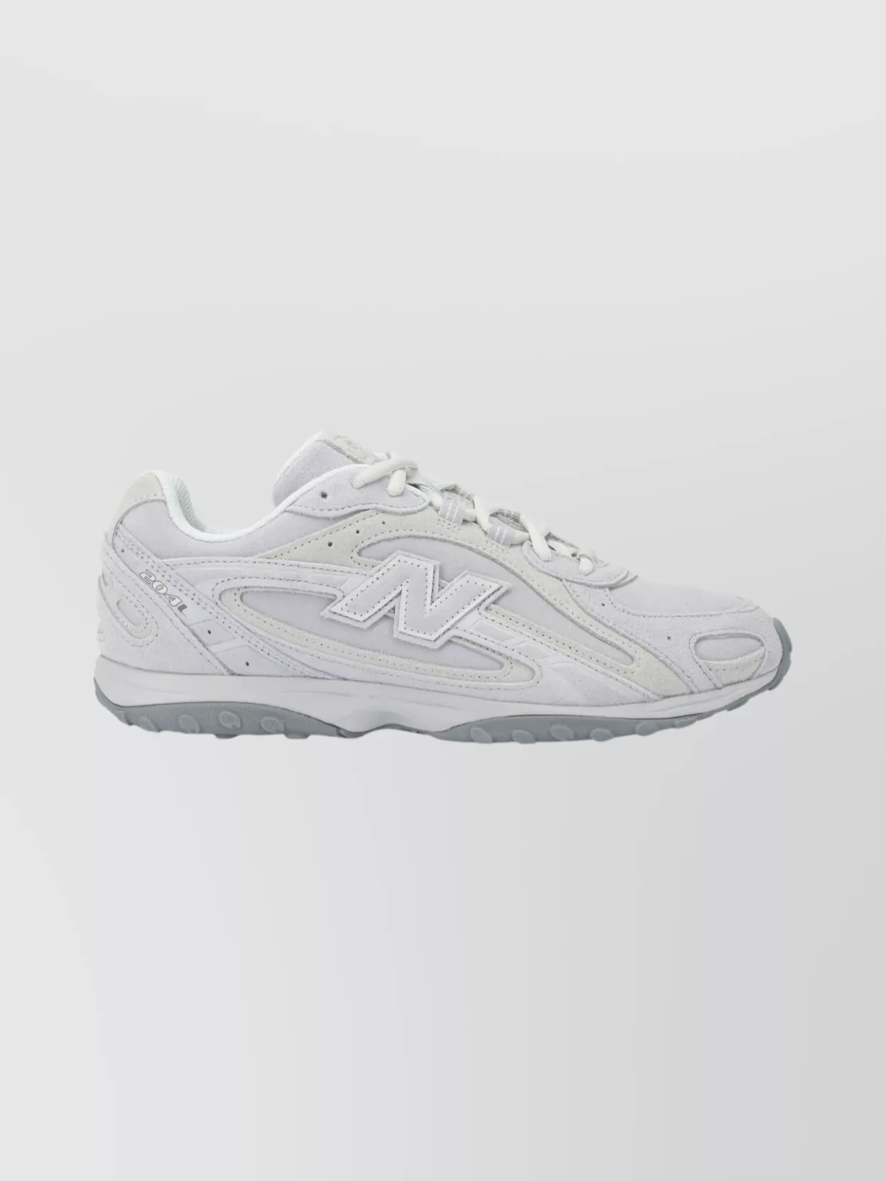 New Balance Suede Overlay Sneakers Textured Sole