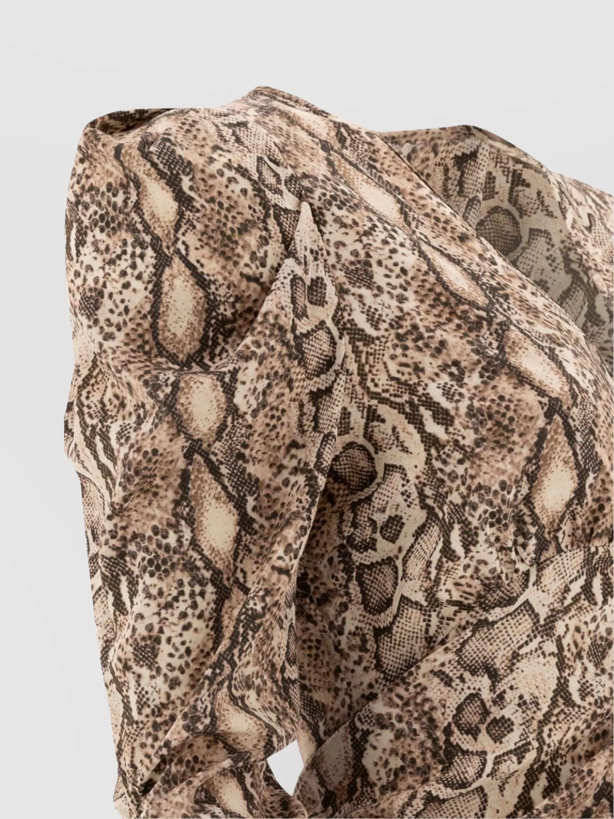 Isabel Marant "Albini" Dress V-Neckline Shoulder Pads