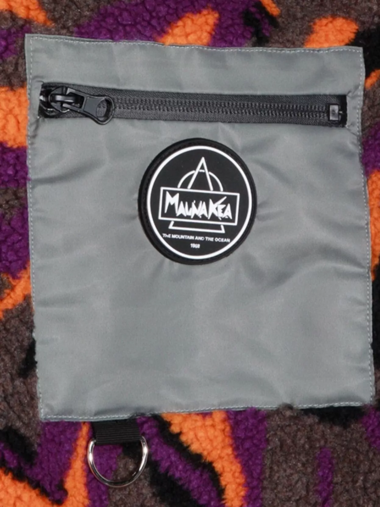 Mauna Kea Versatile Jacket With High Collar And Pockets