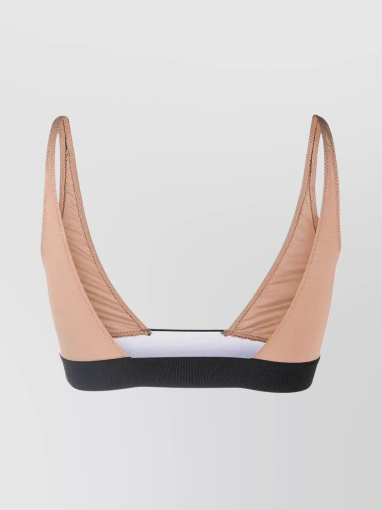 Tom Ford Scoop Neckline Elastic Band Stretch Fit In Brown