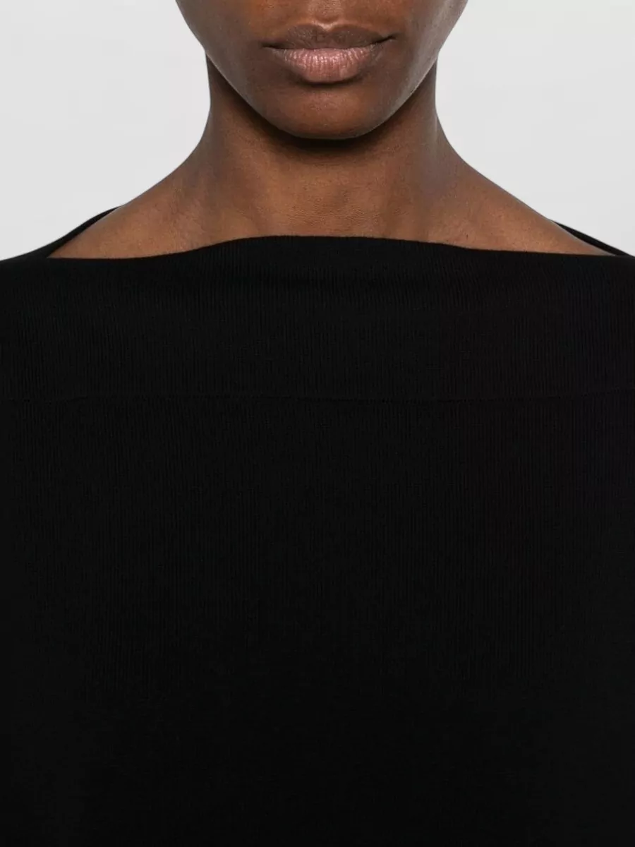 Daniela Gregis Cotton Boat Neck Jumper
