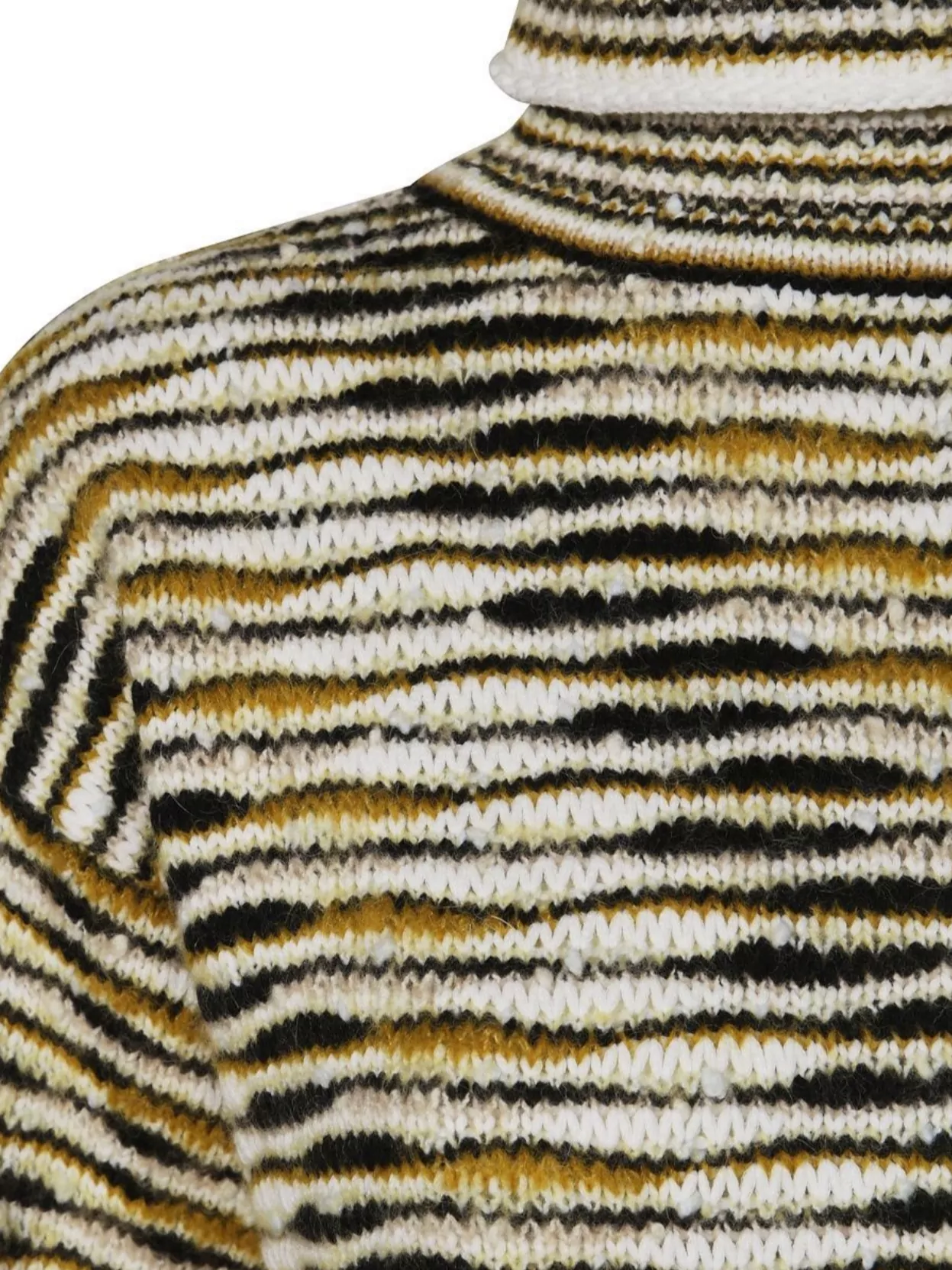 Missoni Oversized Turtleneck Knit Sweater