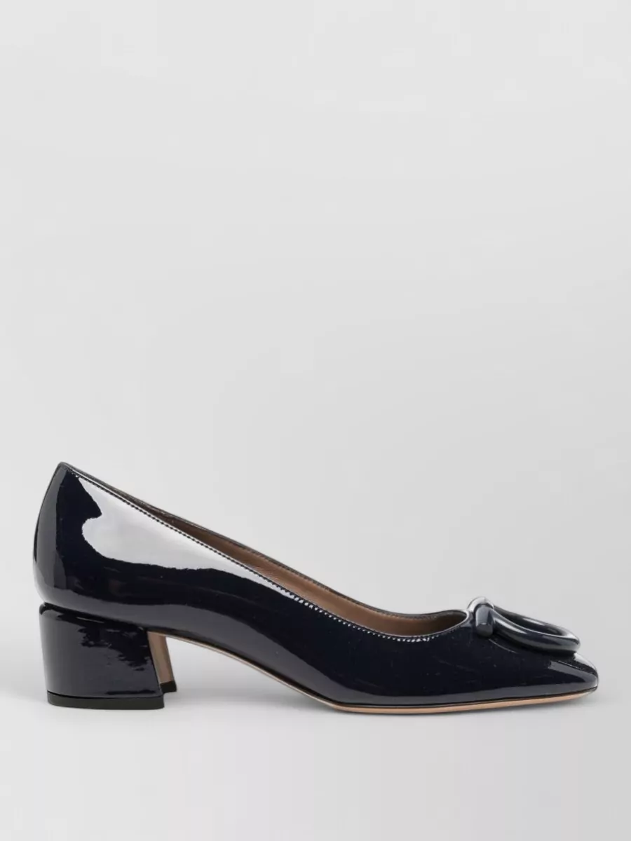 Ferragamo patent leather pumps