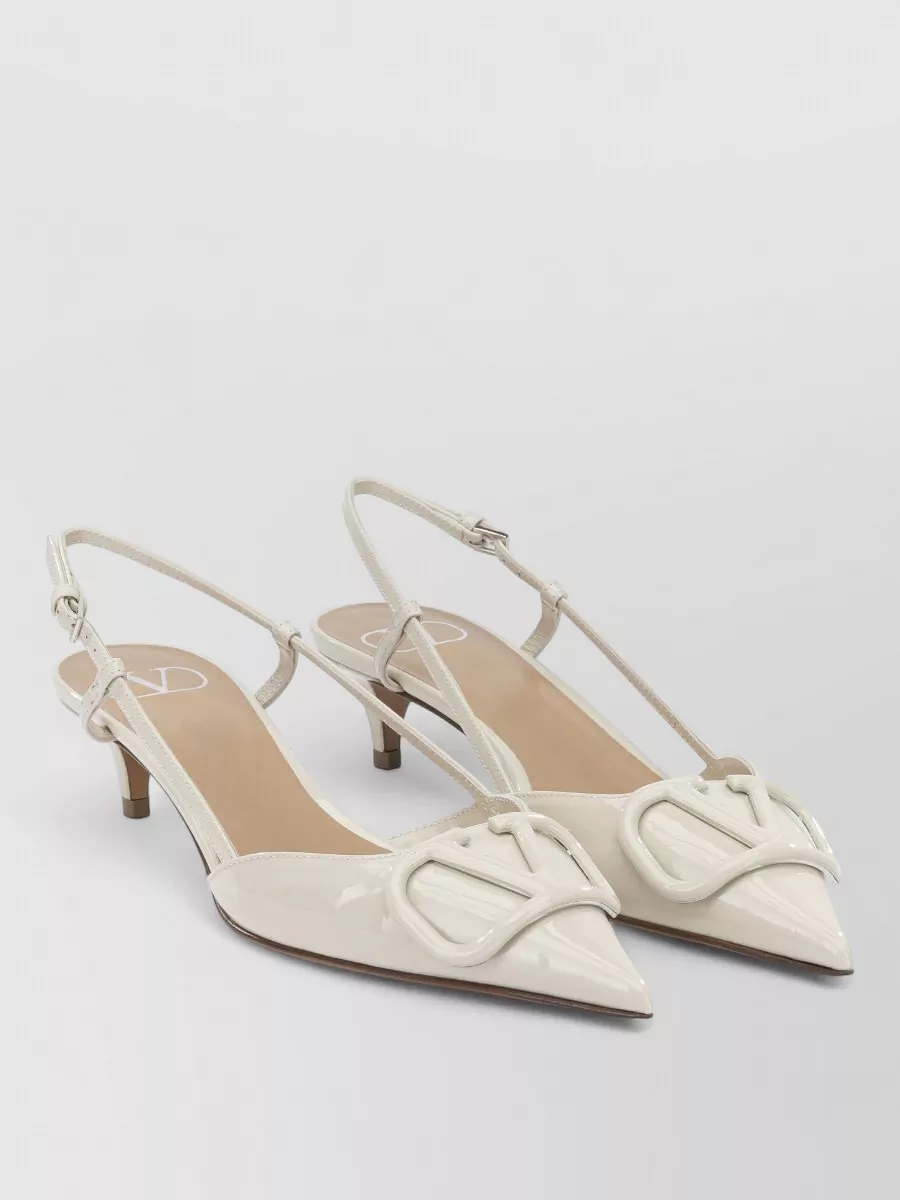 Valentino Garavani Leather Slingback Pumps
