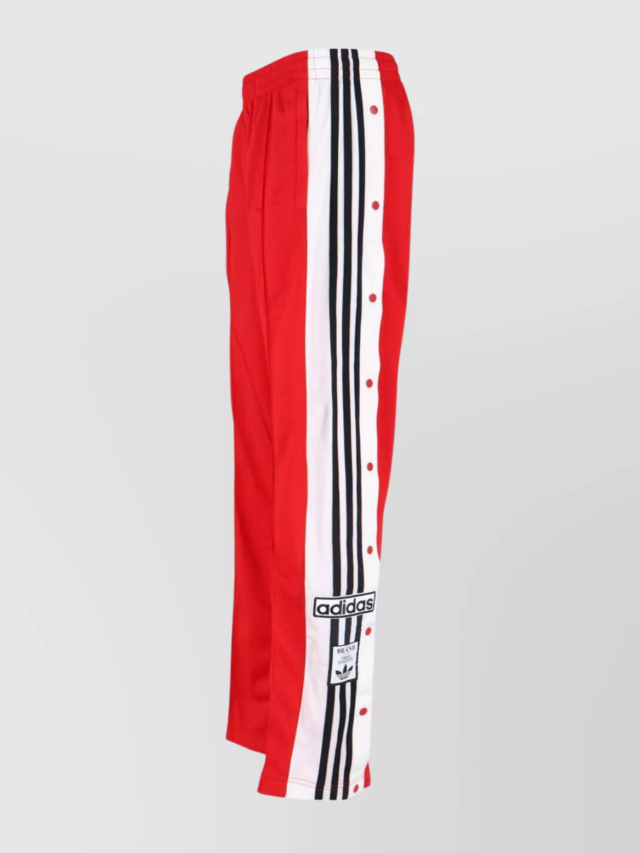 Adidas Straight Trousers With Elastic Waistband And Side Stripes