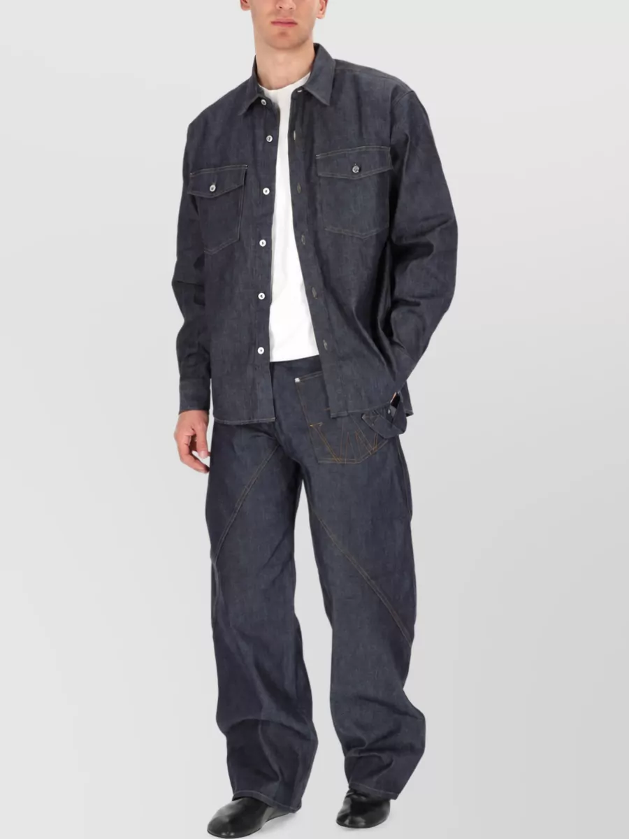 Jw Anderson Denim Straight-Leg Jeans