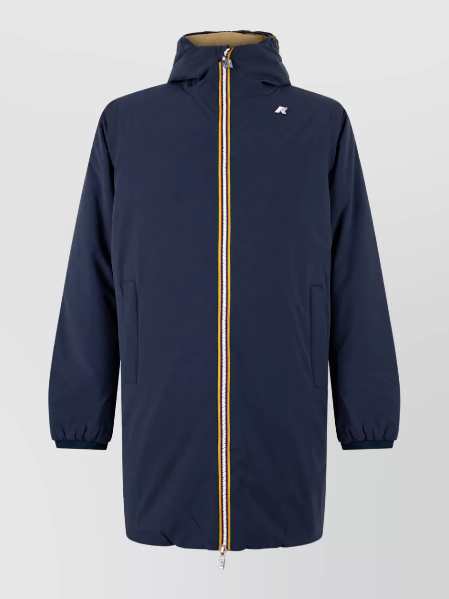 K-way Hooded waterproof lightweight jacket