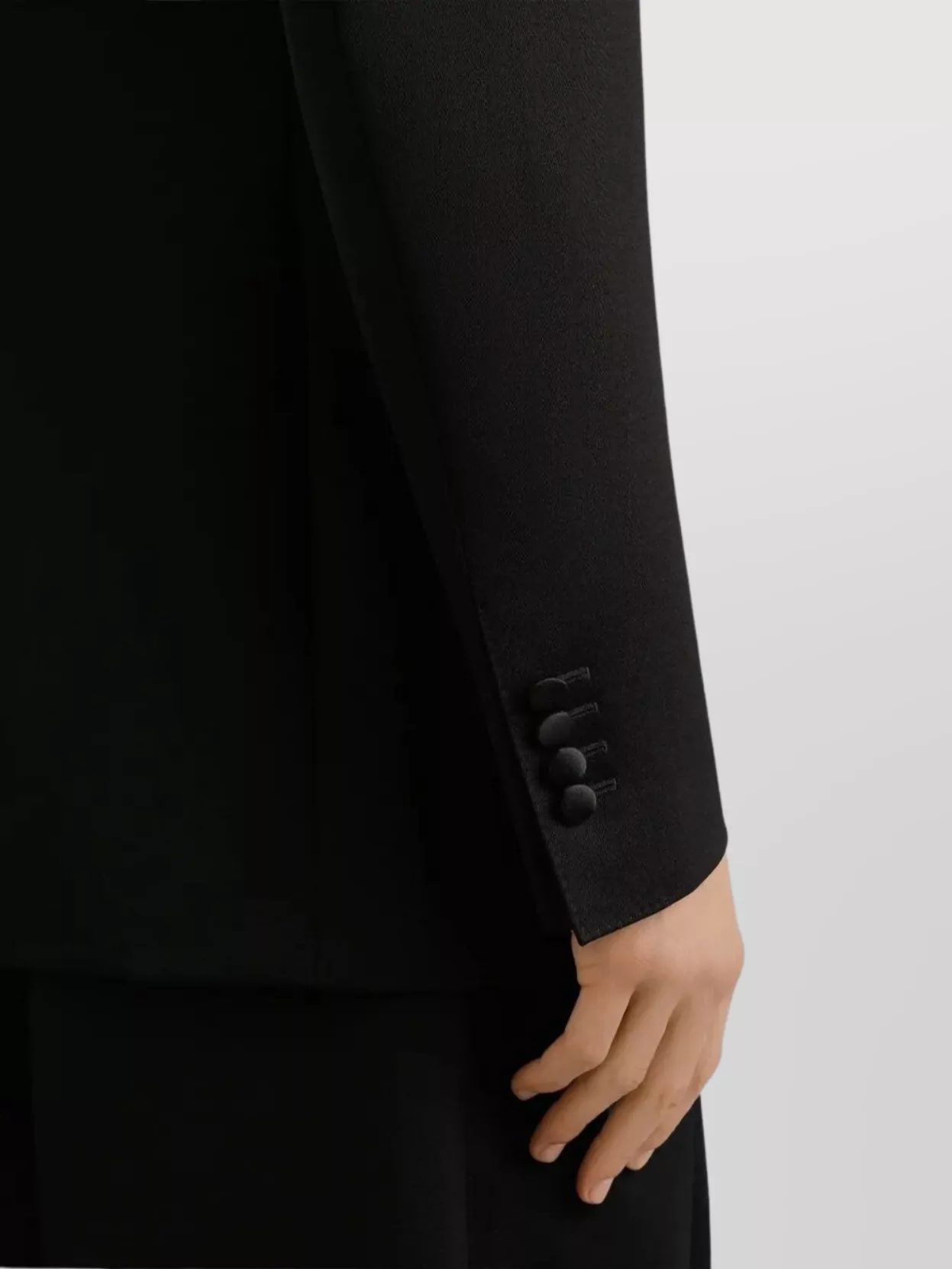 Dolce&Gabbana Shawl Lapel Single Breasted Satin Jacket