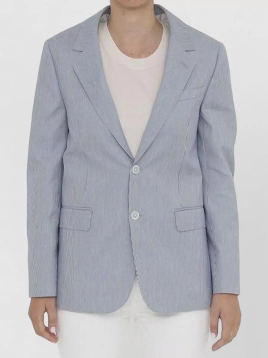Celine striped single-breasted blazer