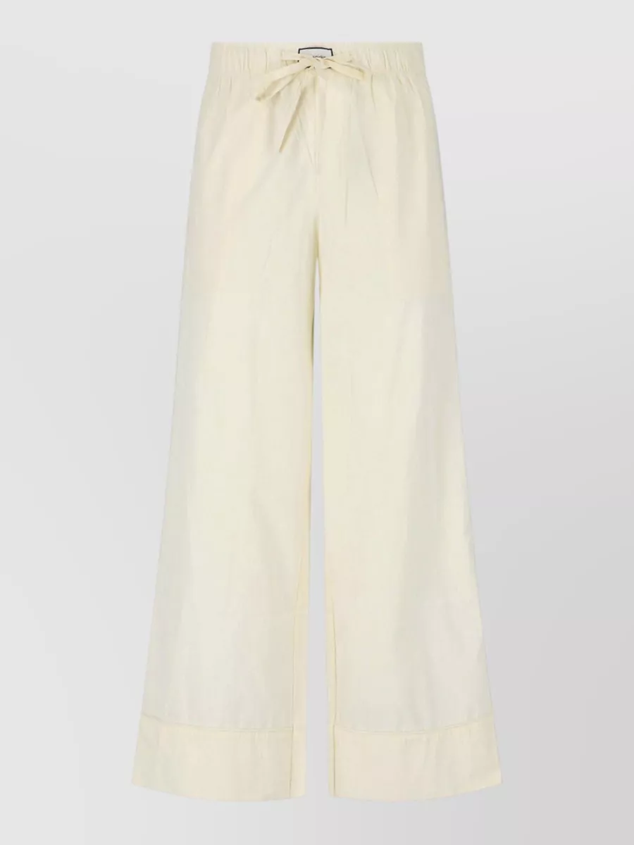 Entire Studios cotton wide-leg pajama pants