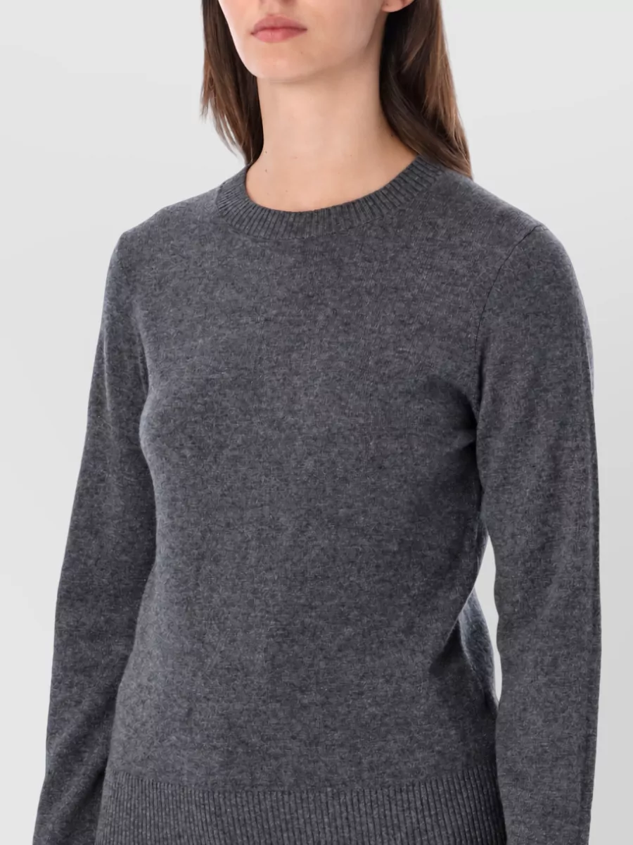 Rhea Costa Cashmere Wool Crewneck Sweatshirt