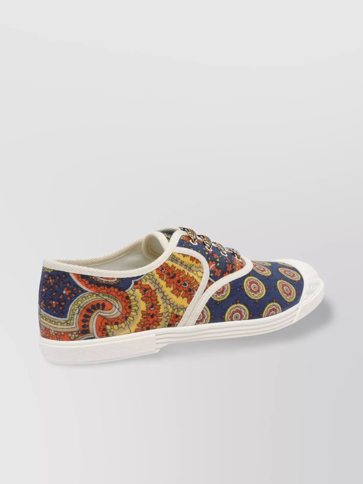 Valentino Garavani Round Toe Textile Upper Sneakers