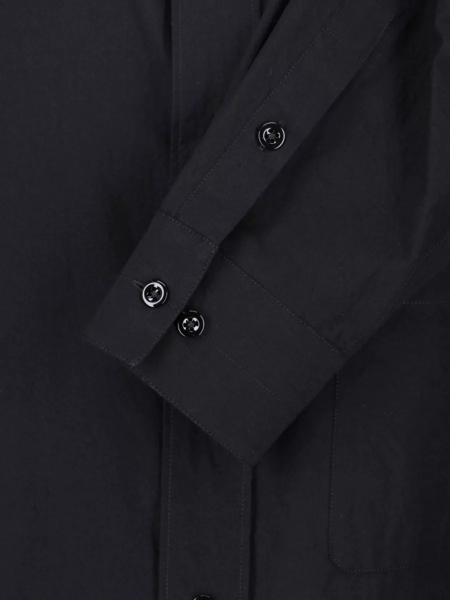 Lemaire Cotton Crepe Long-Sleeve Two Pocket Shirt