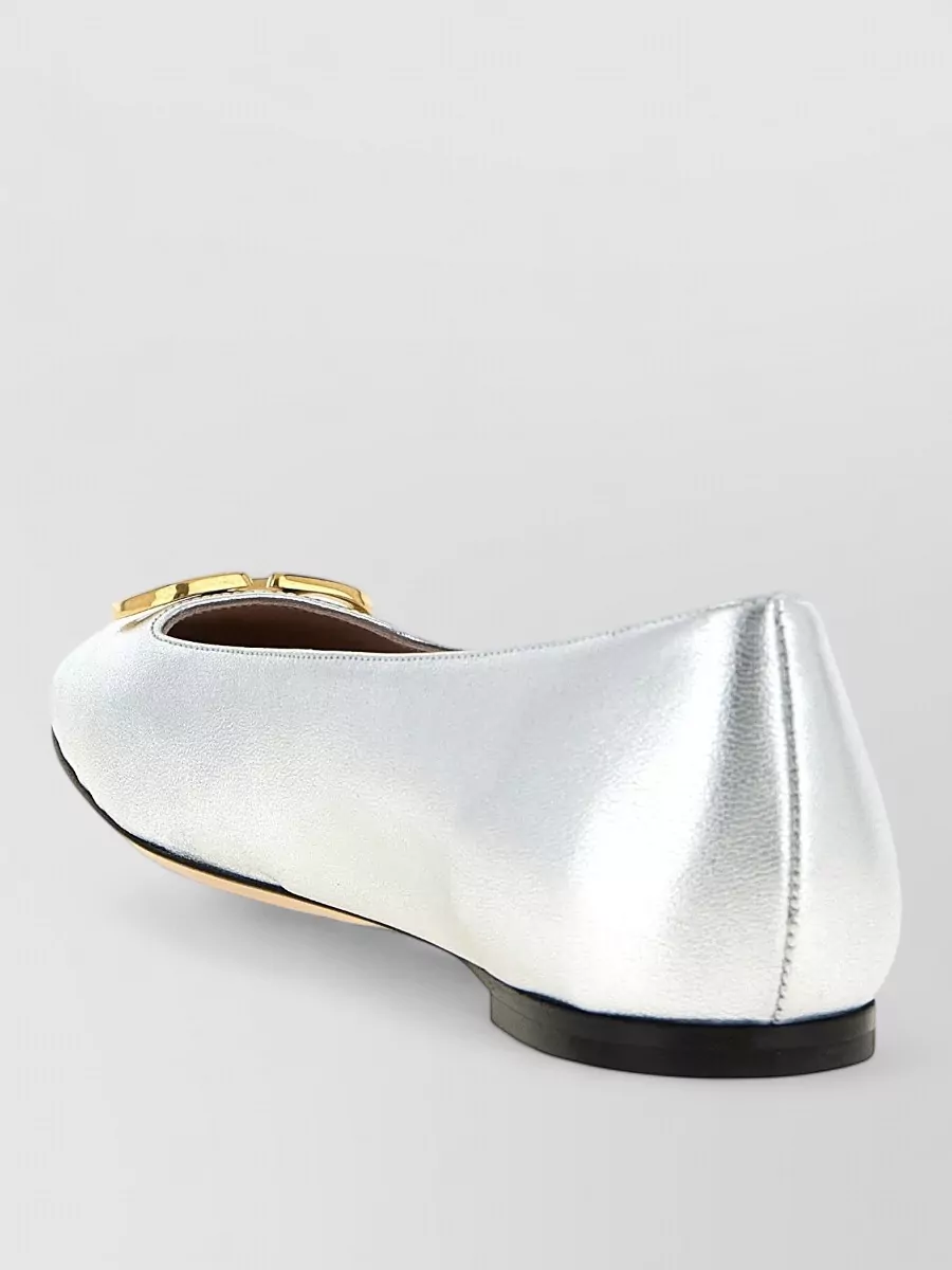 Valentino Garavani Leather Ballerina Shoes