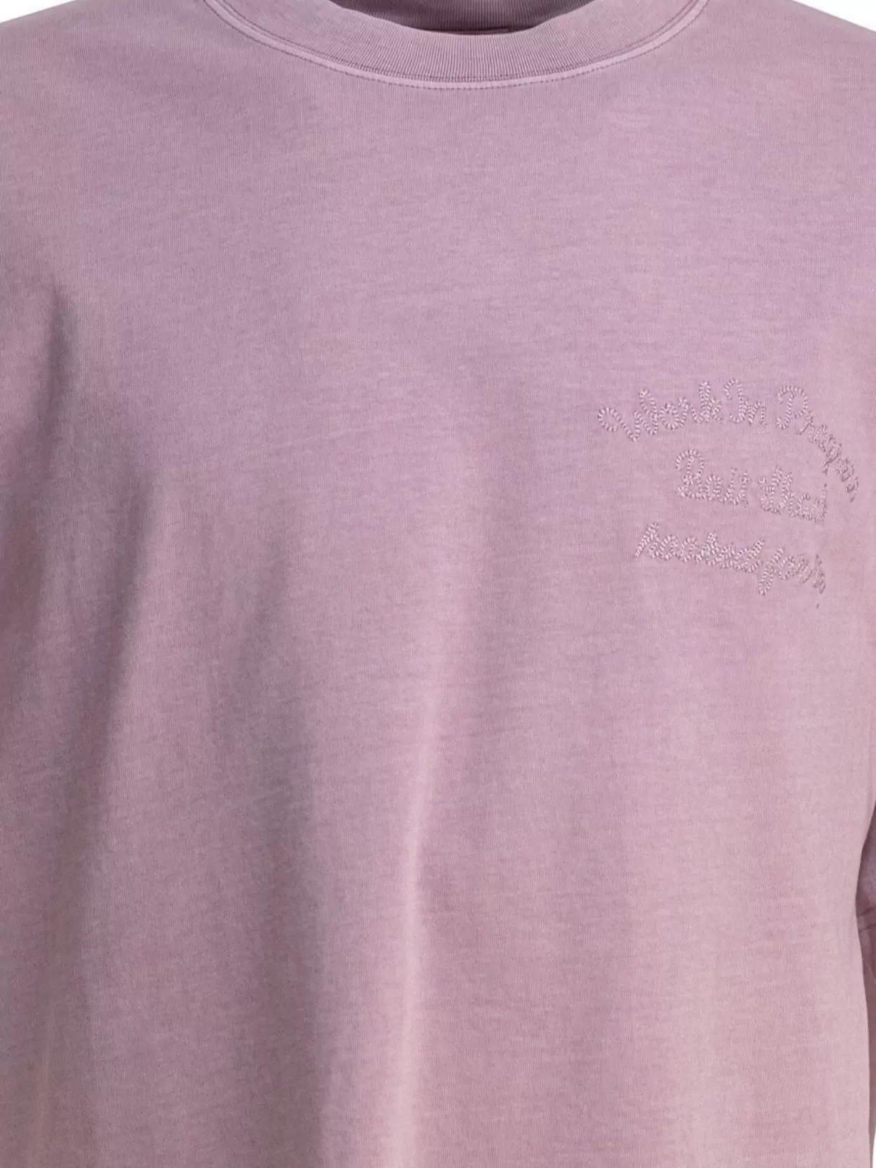 Carhartt Wip Crew Neck Embroidered Detail Short Sleeves