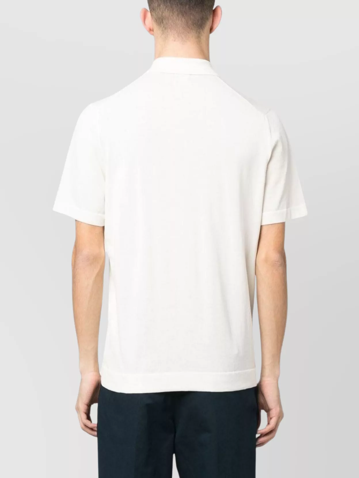 Drumohr Polo Shirt Buttoned Short Sleeves